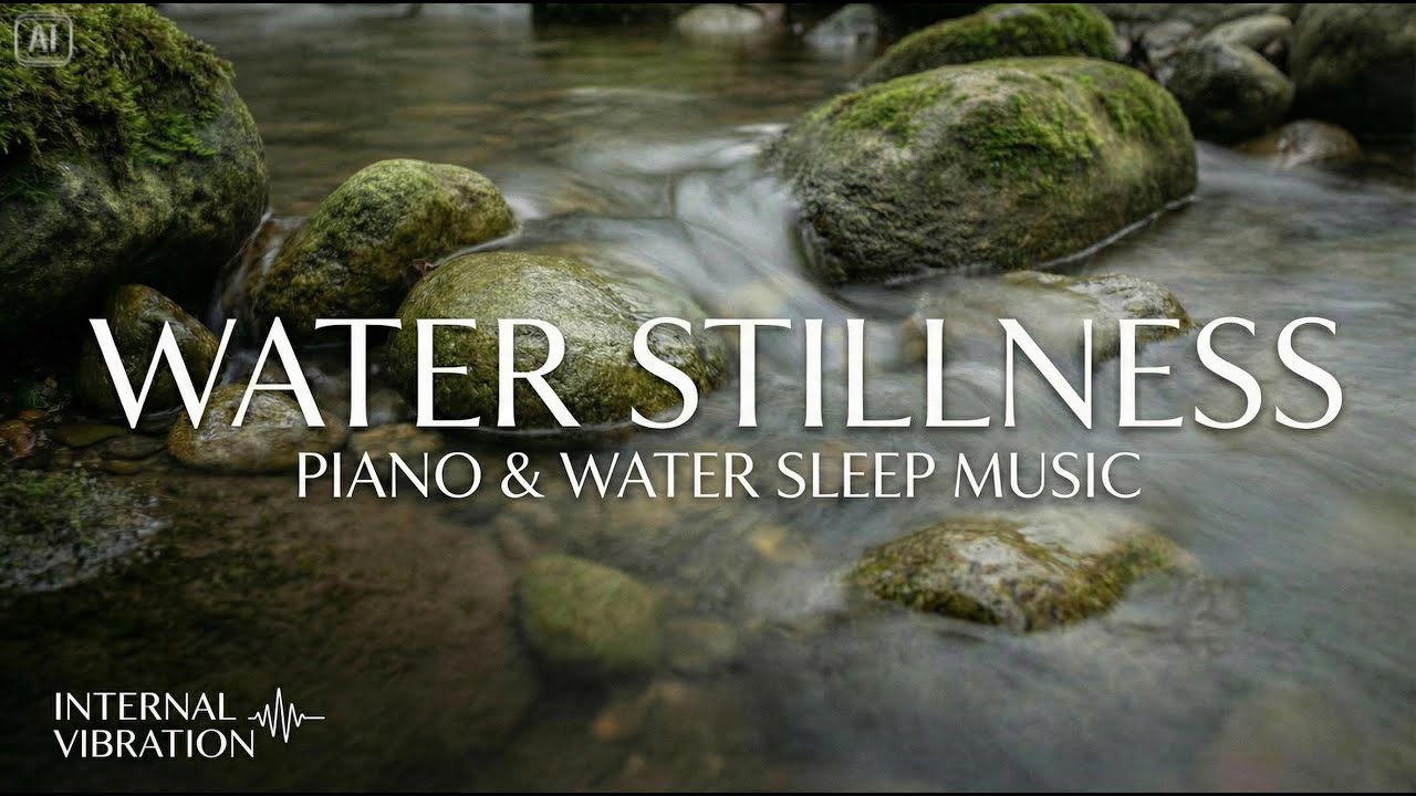 Experimental sleeping piano water stillness