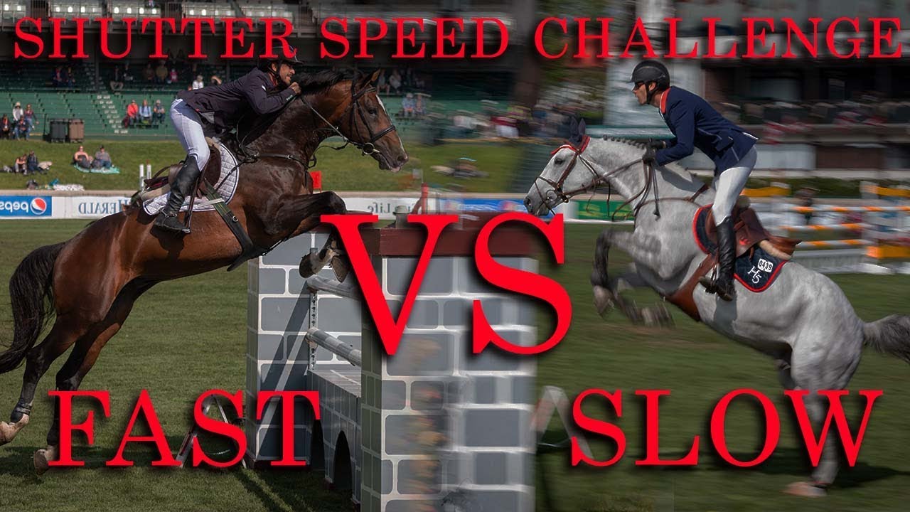 How to photograph sports with different camera shutter speeds