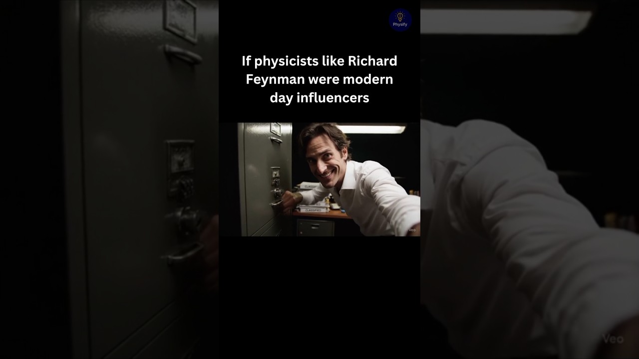 If physicists like Feynman were modern-day influencers