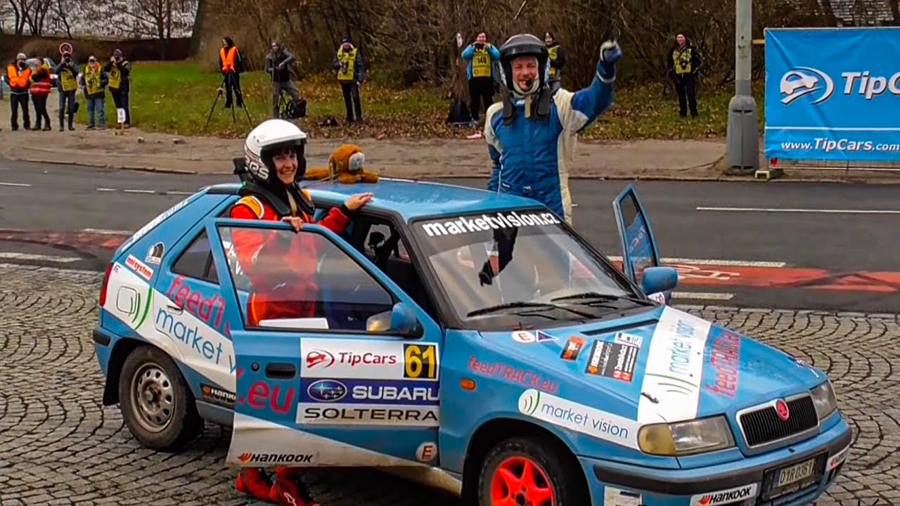TipCars Pražský Rallysprint 2022 - Full Epilog | Show | Donuts | Crazy Driver