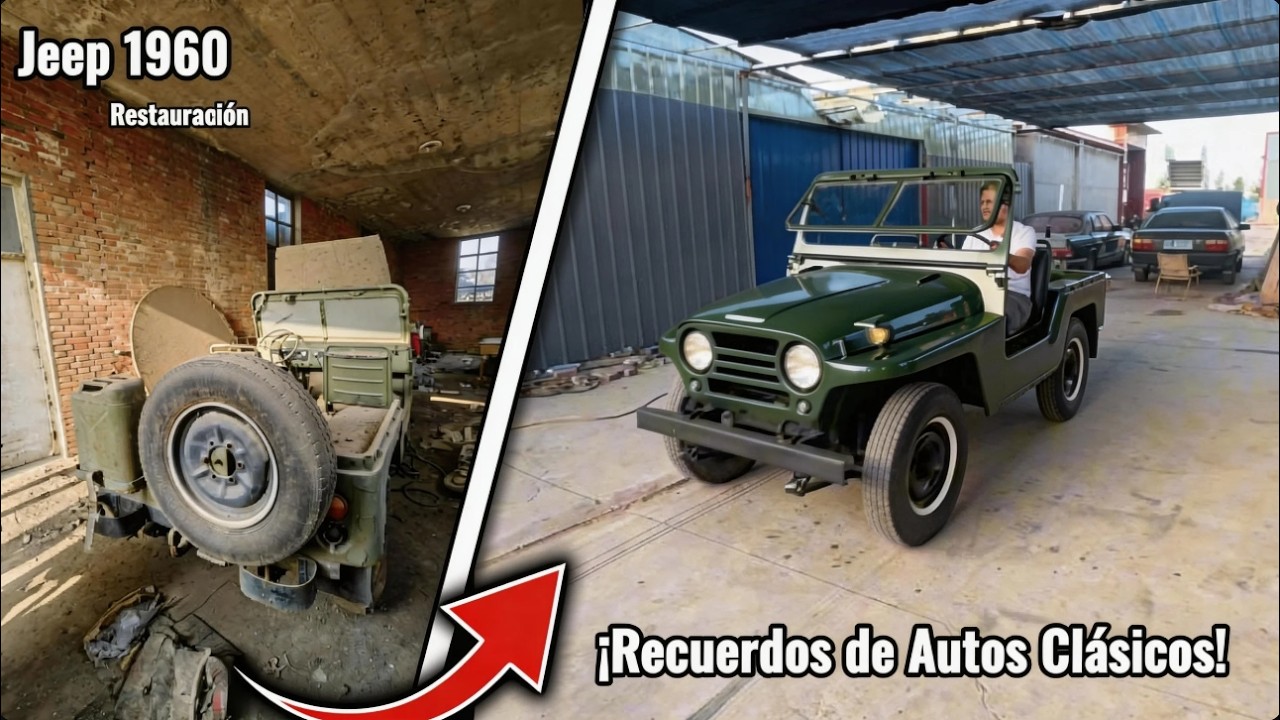 Процесс идеальной реставрации этого джипа 1960-х годов завершен!