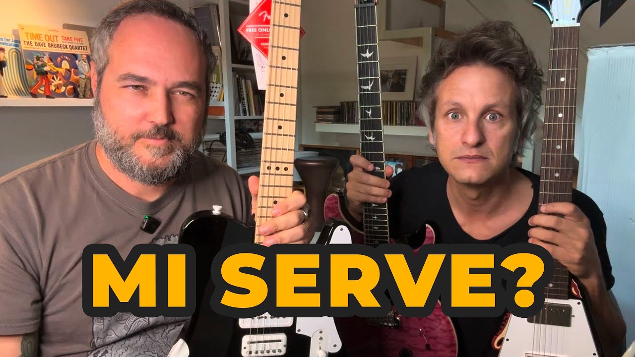 MI SERVE? #1 | 3 Chitarre BELLE ma Diversamente SOBRIE! con Giuvazza & Mannucci