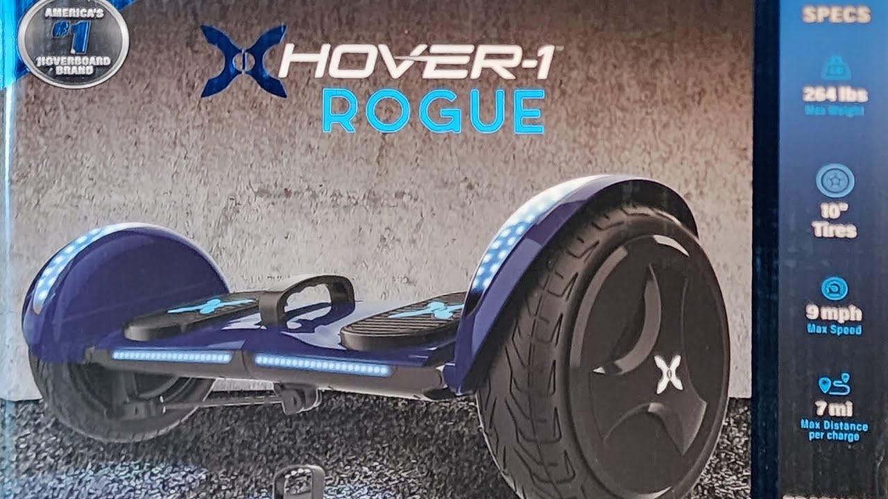 Hover-1 Rouge Folding Hoverboard Review by Slick