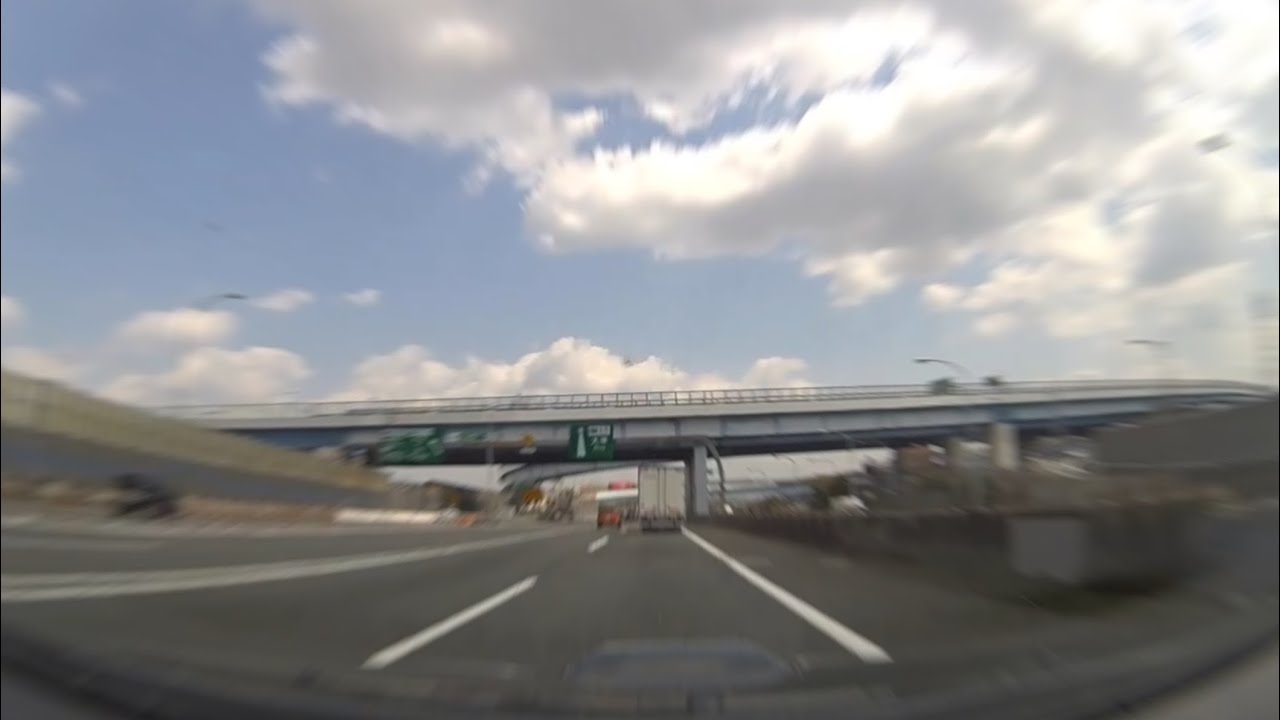 [drive japan]200km/hの世界 名神高速 大阪 吹田JCT-愛知 小牧JCT (Meishin Expressway Osaka-Aichi) Part.3 (右ルート)