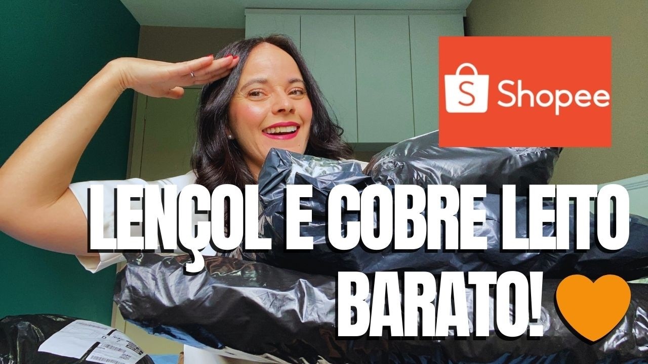 Shopee Vale a Pena? Comprei Jogo de Lençol de Algodão Barato e Cobre Leito Barato! E mais! (Parte 1)