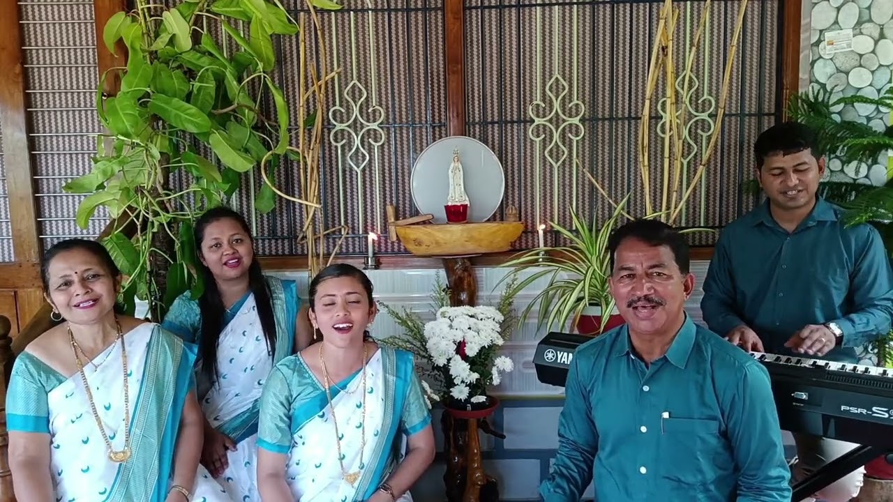 MORIYE AMCHE MAYE| KONKANI MARIAN HYMN|LOPES FAMILY