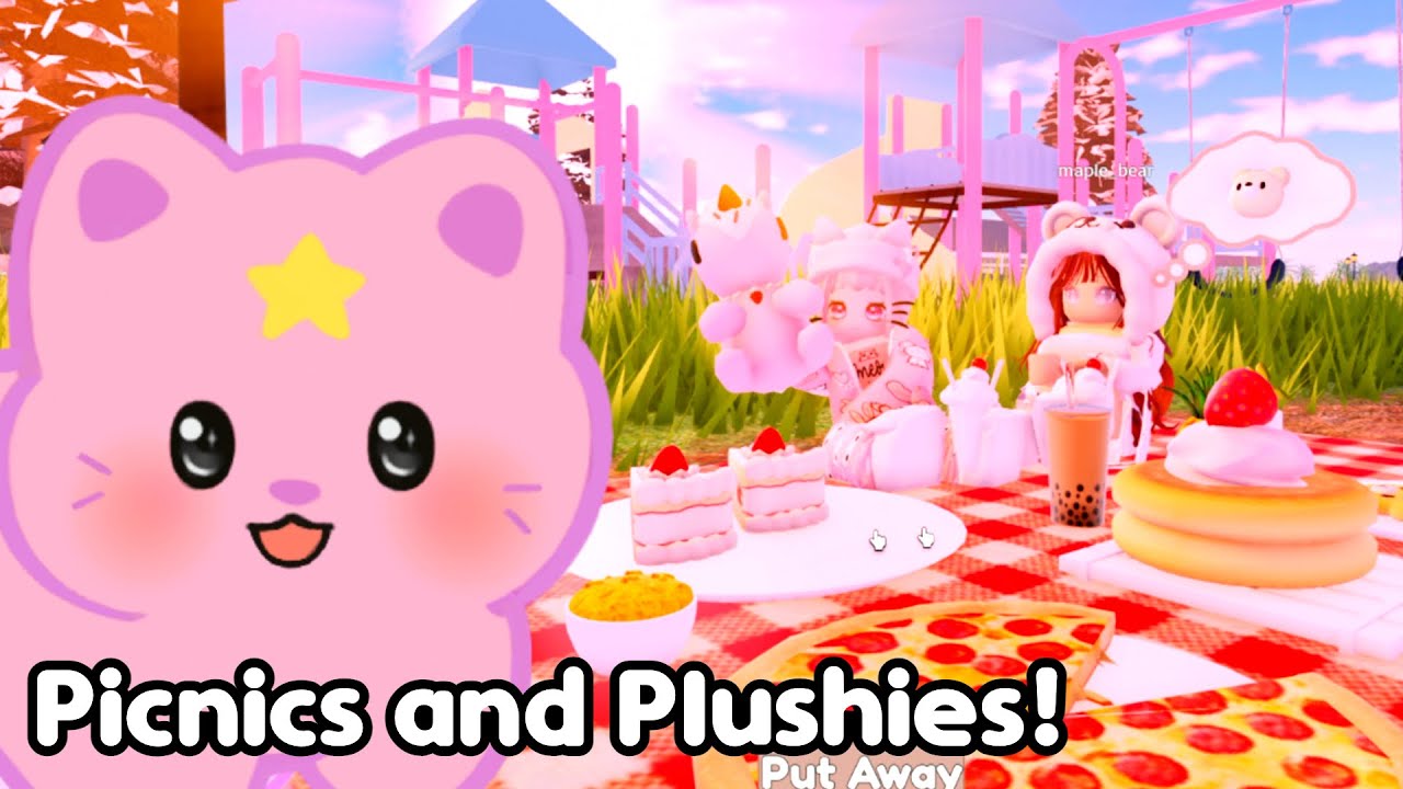 plushies and picnics in this CUTE roblox game