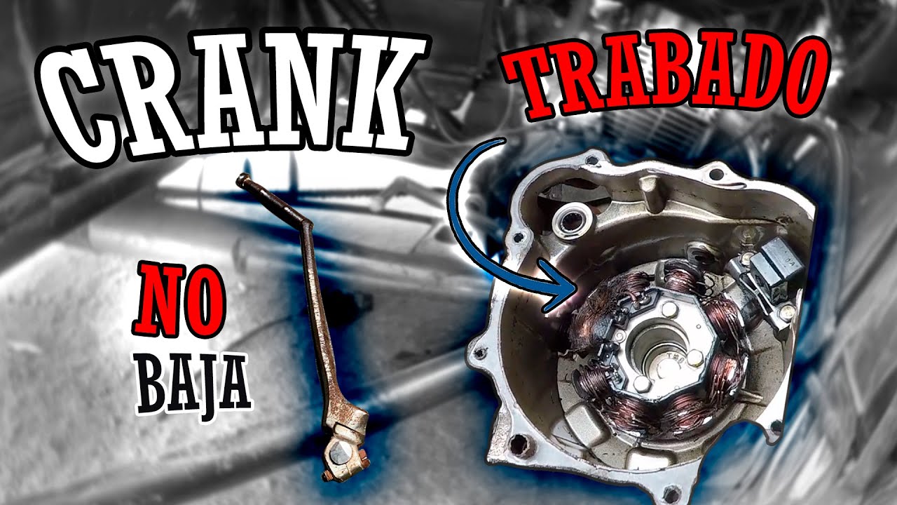 ‼️CRANK de ARRANQUE TRABADO‼️ (🚫no baja) SOLUCION✅