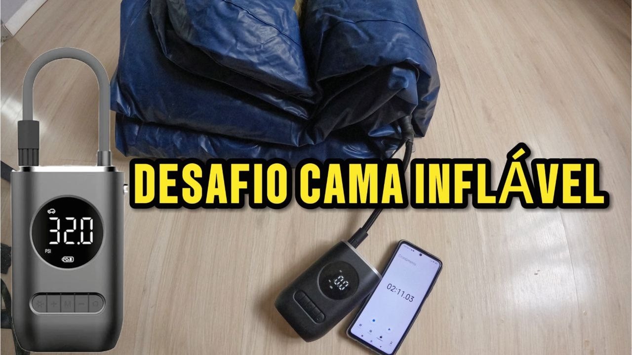DESAFIO MINI COMPRESSOR PORTÁTIL