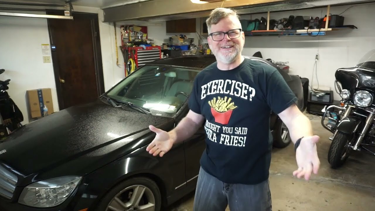 Easy DIY Mercedes C300 W204 strut, axle, and sway bar link replacement