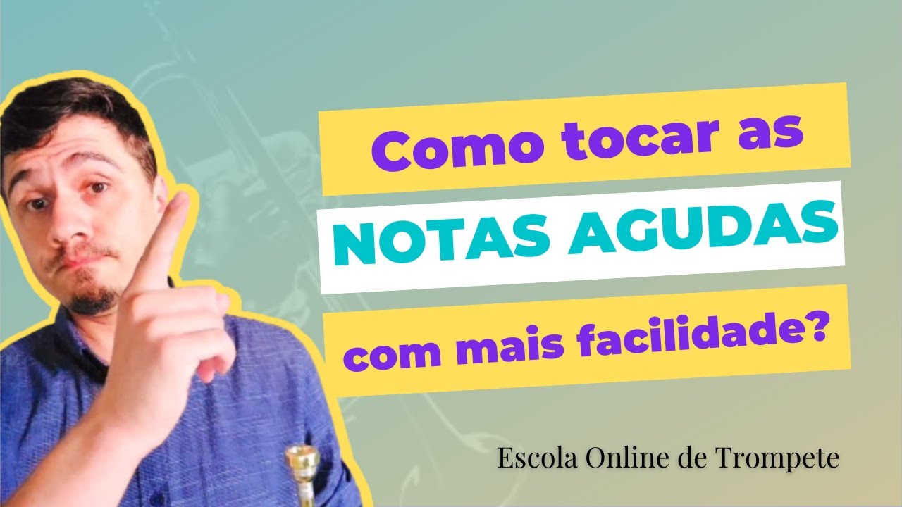 Como tocar notas agudas no trompete com mais facilidade. #trompete #trompeta #trumpet