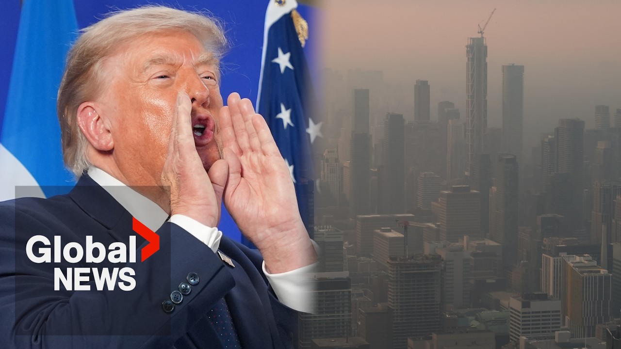 Ontario wildfires burn as Trump renews smoke complaints