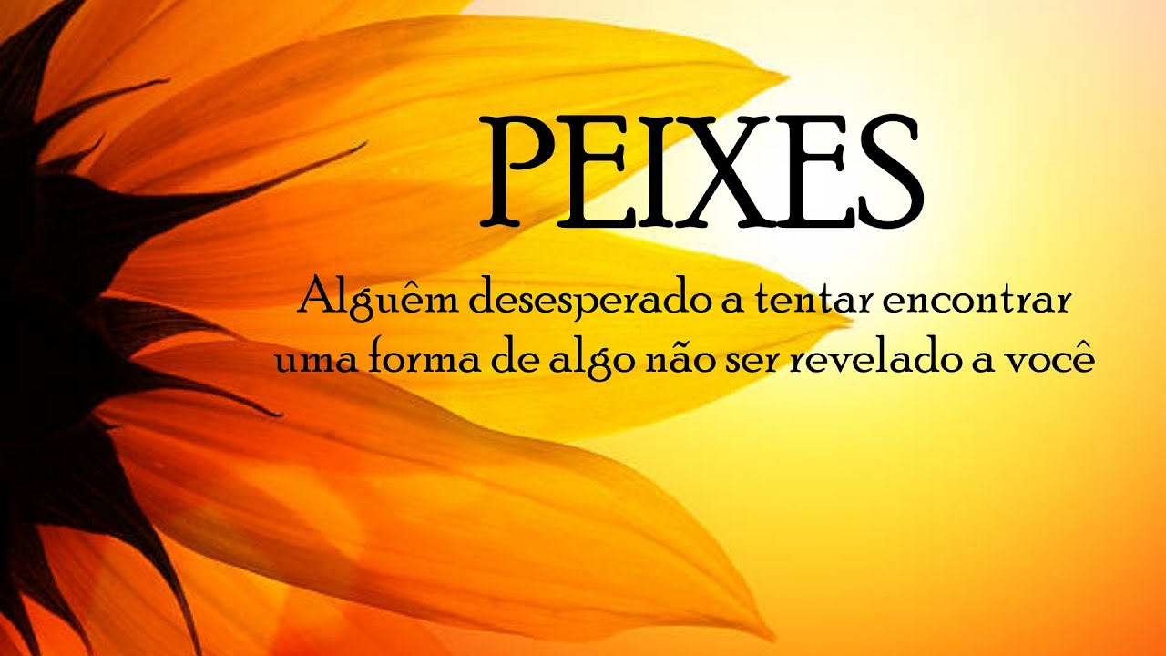 🌻PEIXES🌻 ALGUEM RECUSA-SE A PARAR DE PRATICAR O MAL, O KARMA VAI SER PESADO