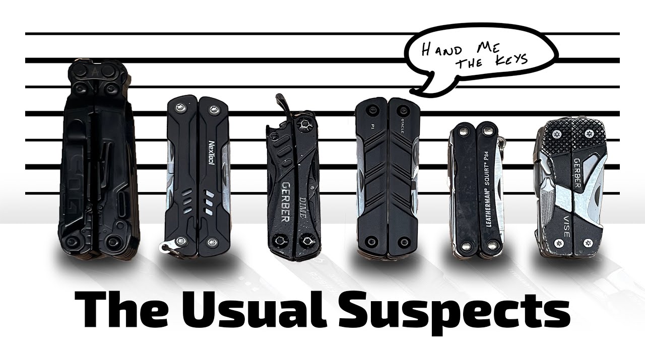 Leatherman Squirt Alternatives - Keychain Multitool Roundup