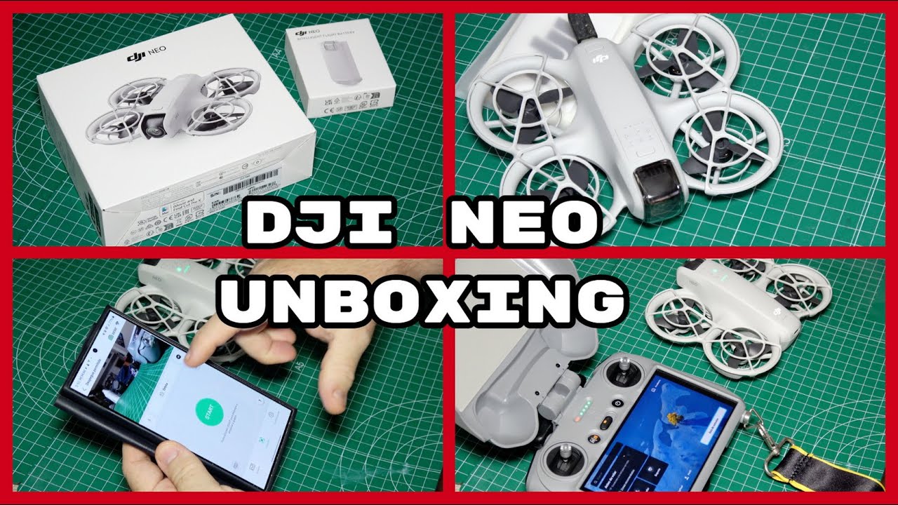 DJI Neo. Unboxing y Configuración (#4k)