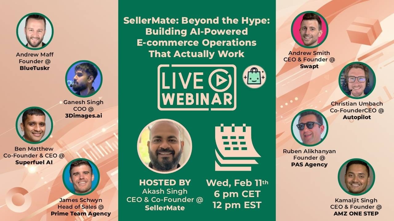 SellerMate - Beyond the Hype: Building AI Powered E commerce Operations That Actually Work Recording