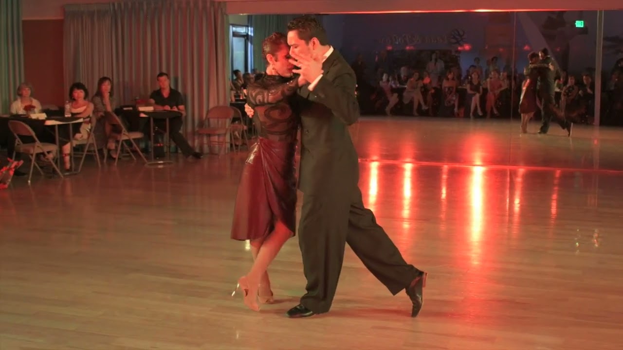 Miriam Larici and Leonardo Barrionuevo at Lead & Follow Milonga 2/3