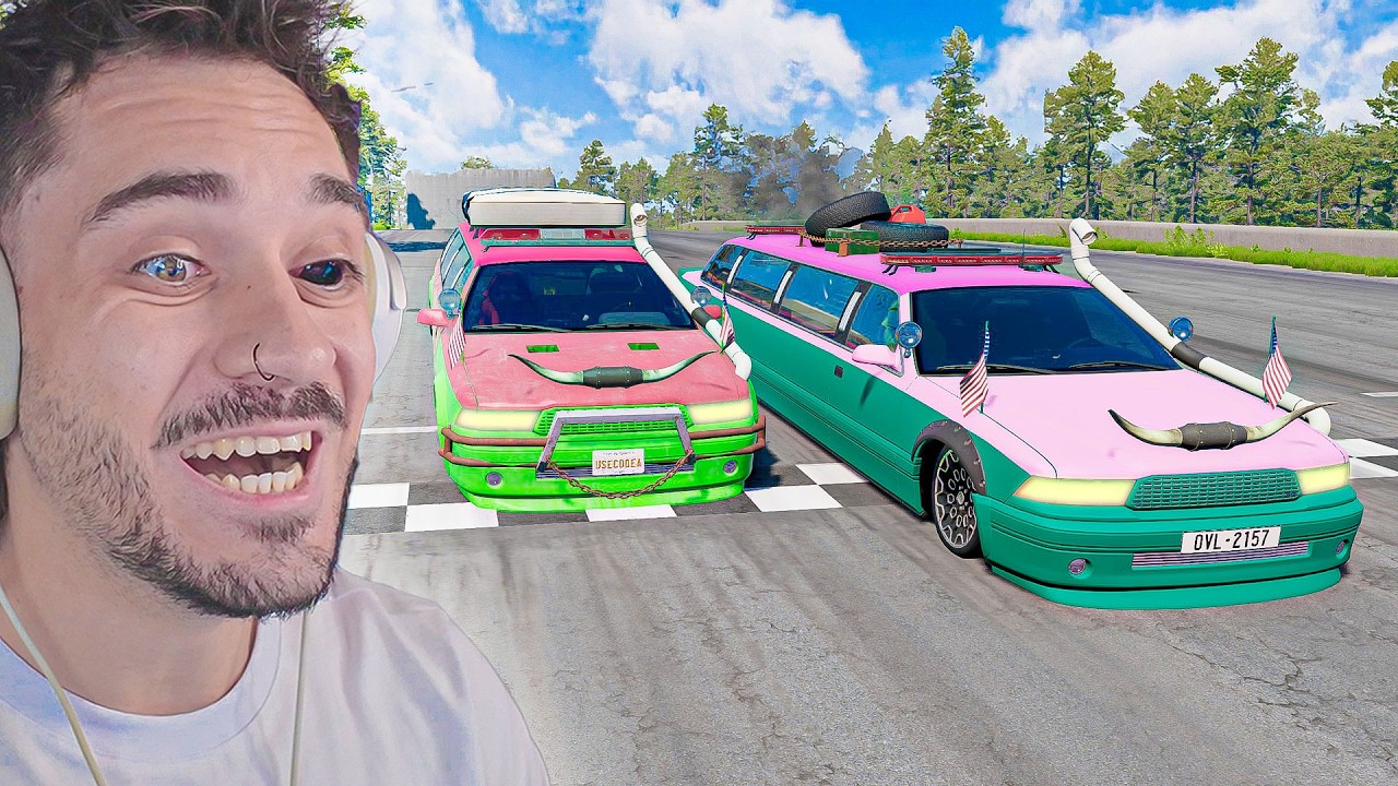 ΚΟΥΡΣΕΣ ΜΕ ΛΙΜΟΥΖΙΝΕΣ στο BeamNG Drive