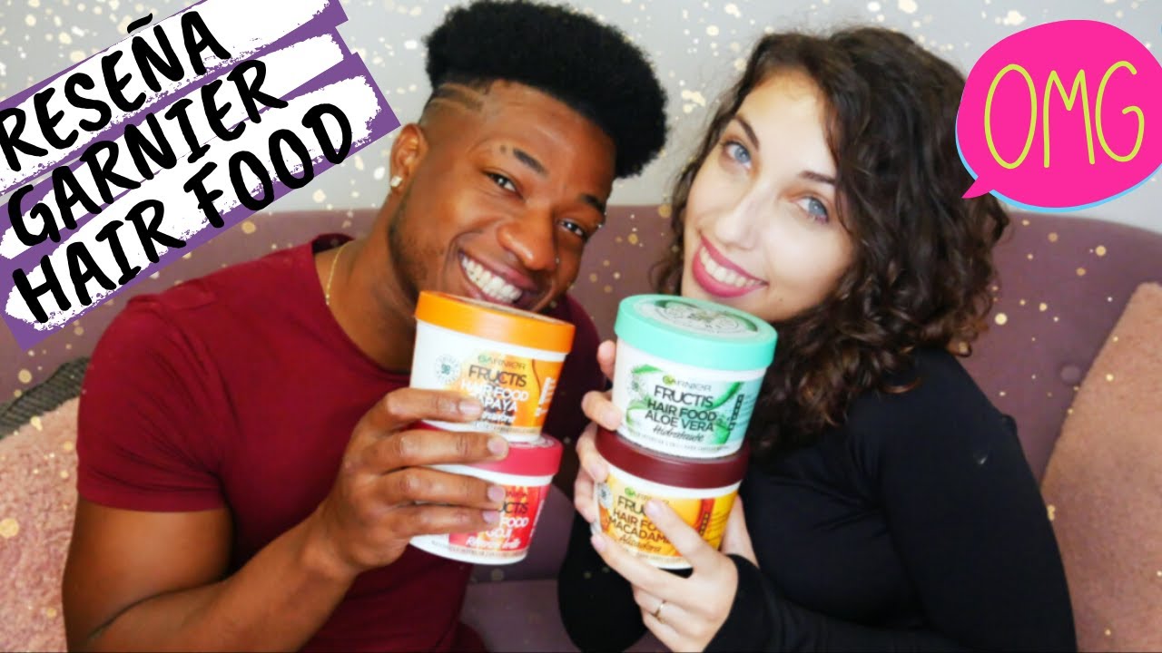HAIR FOOD GARNIER 🍌¡LA RESEÑA MÁS COMPLETA!😱 ¿VAN BIEN PARA TODO TIPO DE CABELLO?