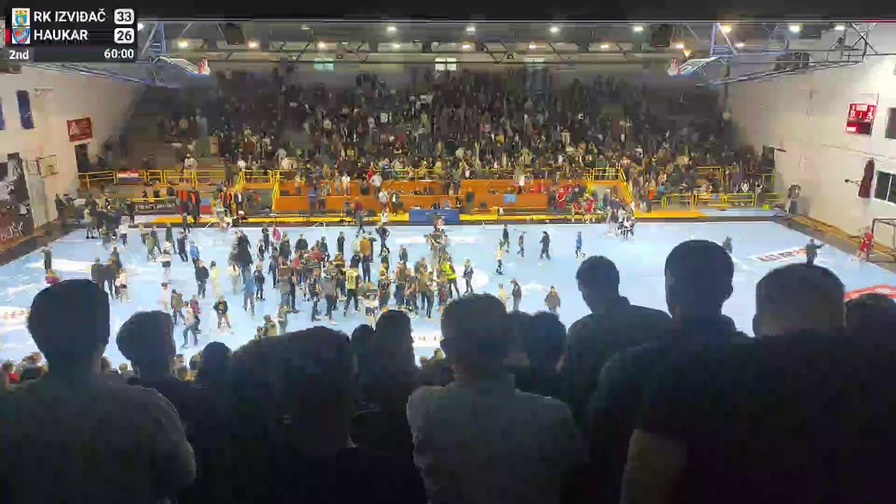 RK Izviđač vs Haukar - 29/03/2025 (1/4 European cup 27:30)