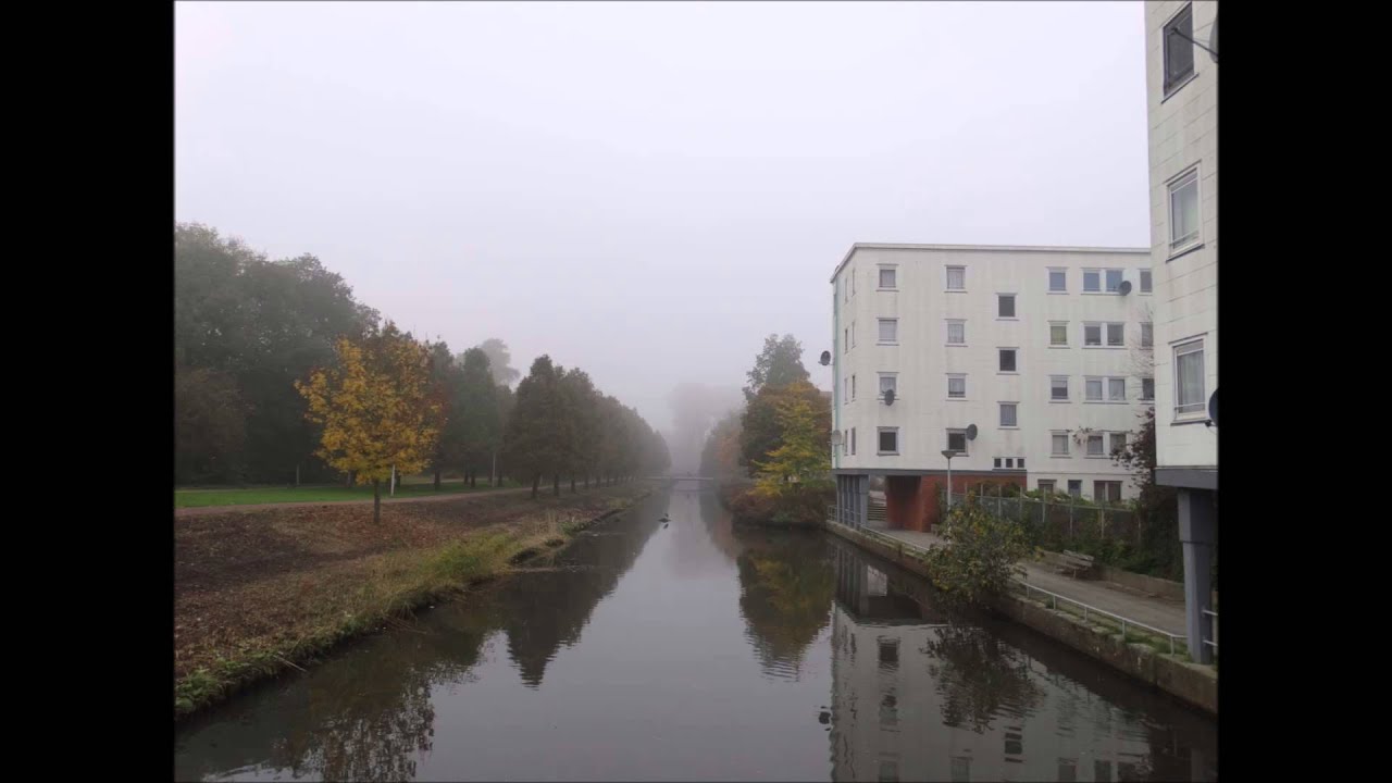 Amsterdam in de mist, met West en Nieuw-West