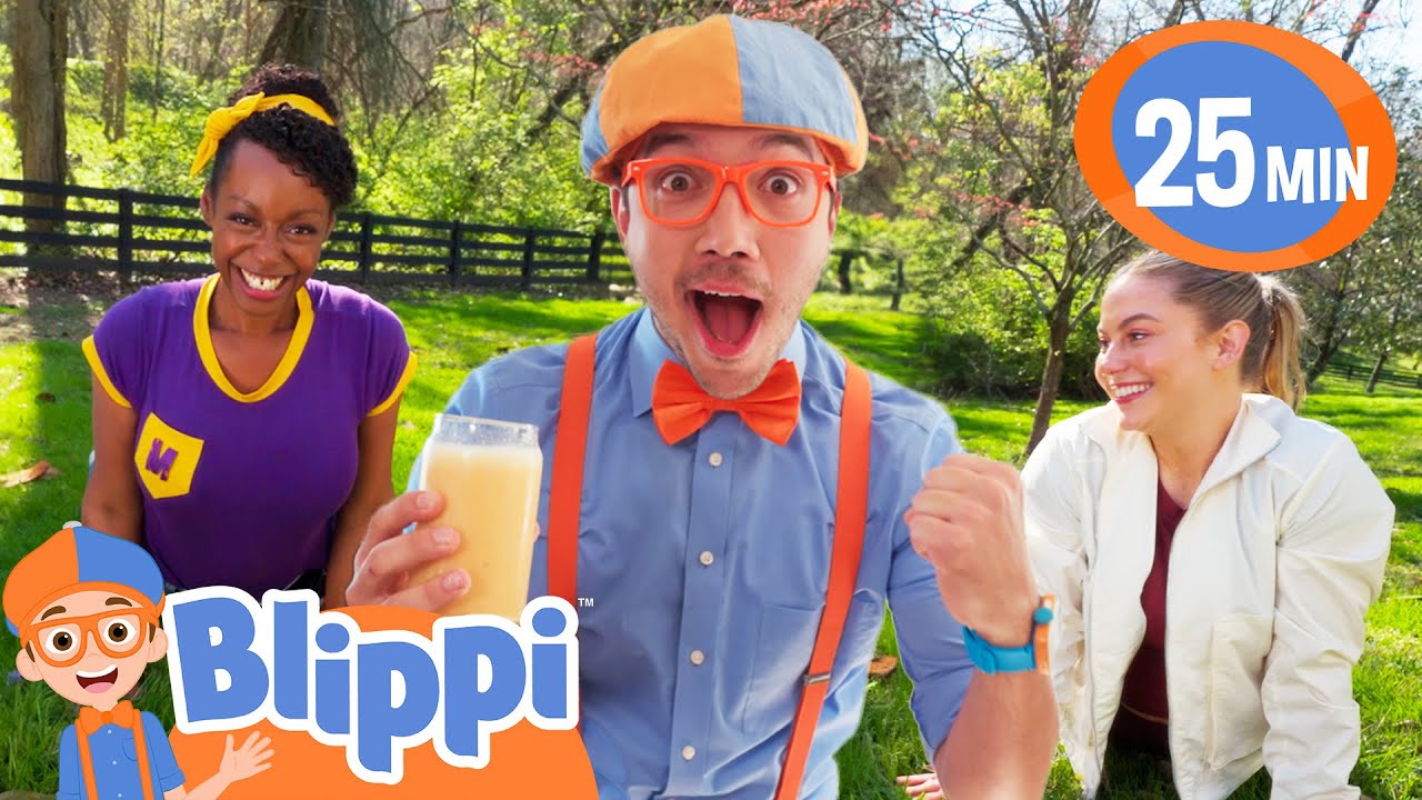 Wake Up and Get Ready! Blippi & Meekah's Morning Routine!🌞 | BEST OF BLIPPI | Videos for Kids