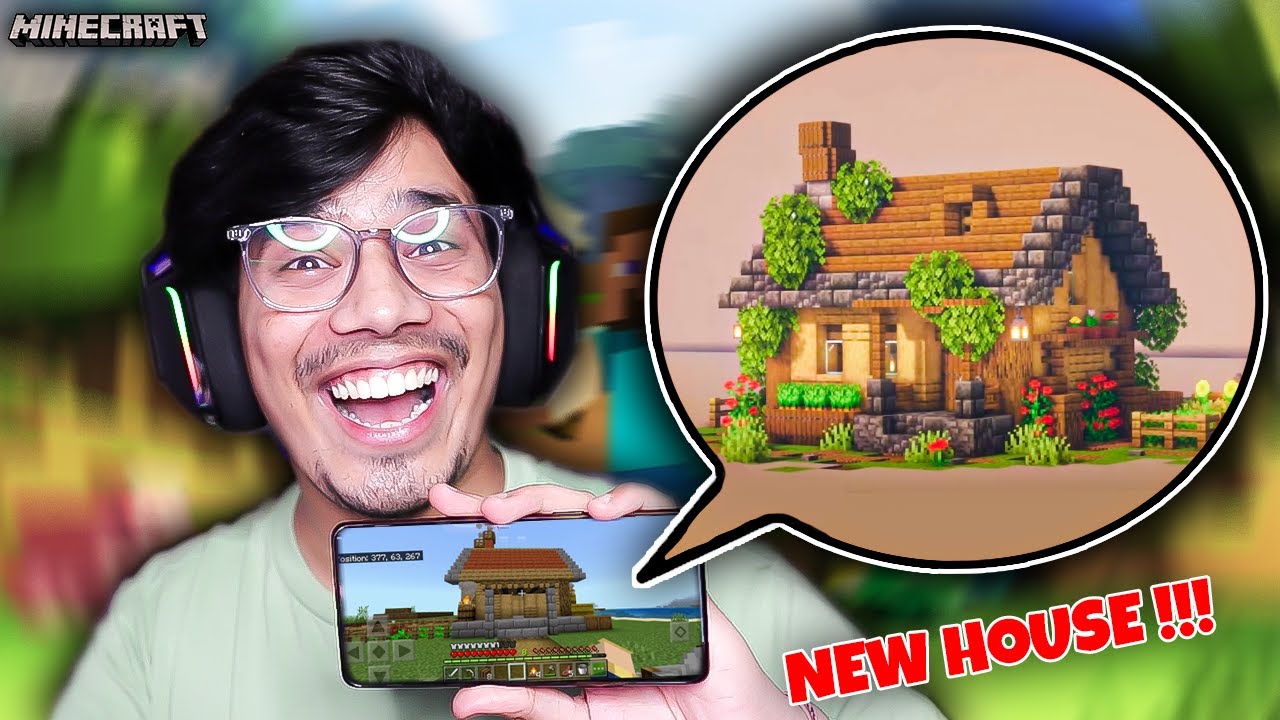 My First House in Minecraft Mobile/PE | Ep #2