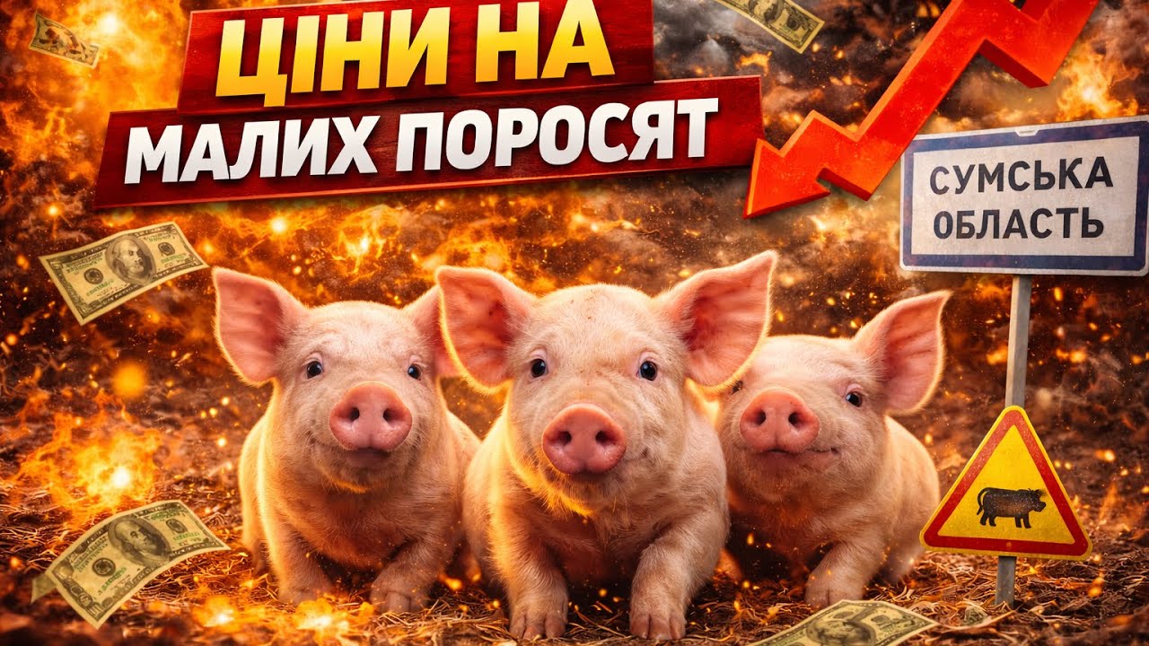 СІЧЕНЬ 2026🥶ЦІНИ на ПОРОСЯТ
