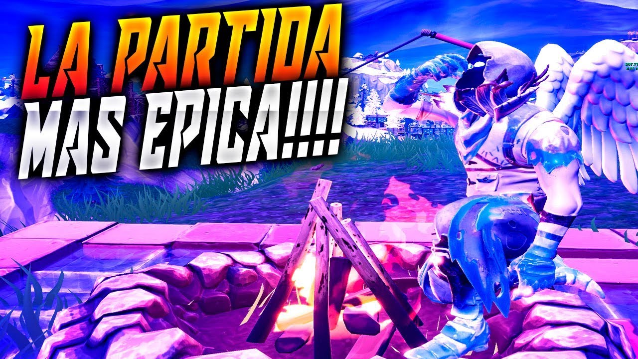 LA PARTIDA MAS &Eacute;PICA!!! | FORTNITE | Rubinho vlc