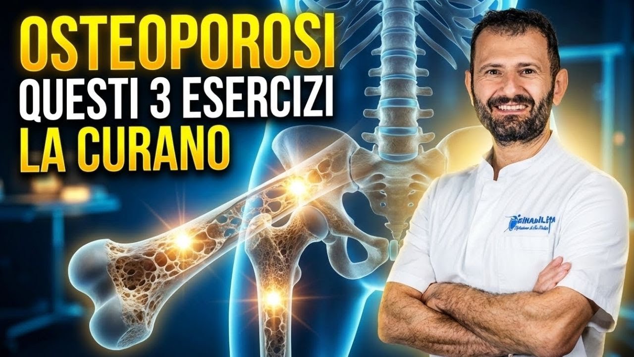 CURA OSTEOPOROSI - QUESTI ESERCIZI FANNO MIRACOLI!