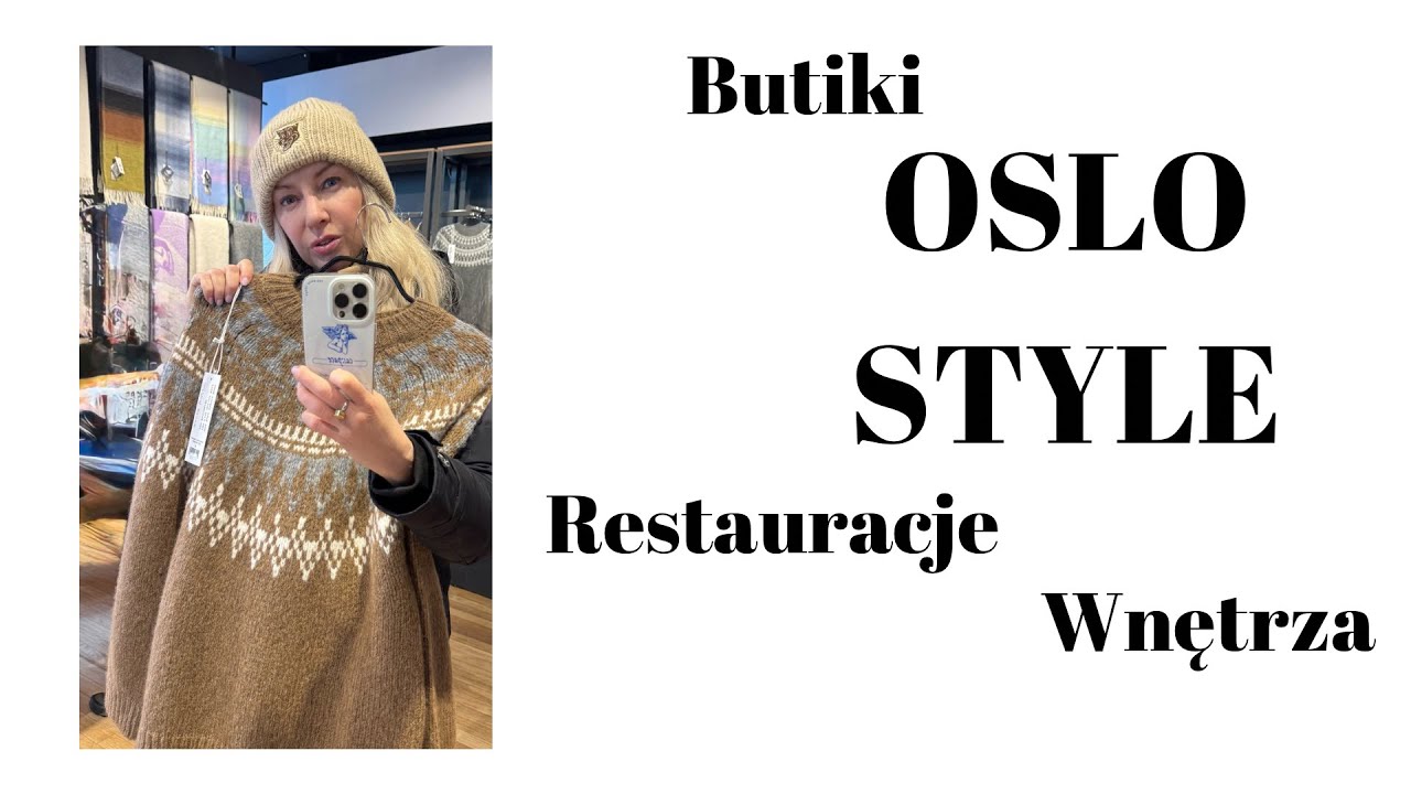 🌟OSLO | SPACER PO SKLEPACH | RESTAURACJE | SKANDYNAWSKI STYL 