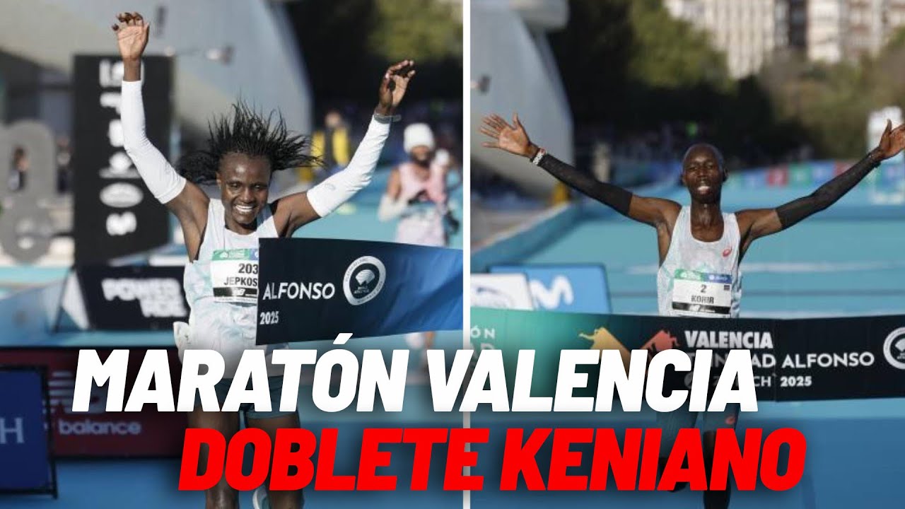 Jepkosgei y Korir se coronan en el maratón de Valencia