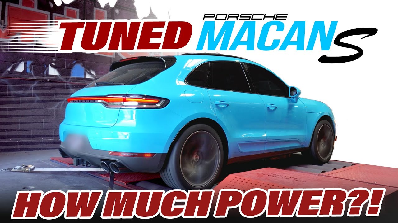 Мы тюнинговали Porsche Macan S 2020 года! Сколько лошадиных сил он выдает?!