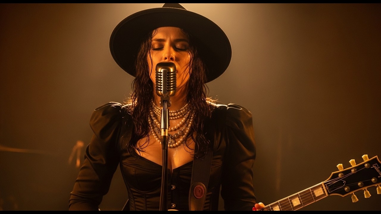 Stevie Ray Vaughan, ZZ Top, Janis Joplin, Amy Winehouse, Dirty Power Guitar Riffs with Lady Vocals