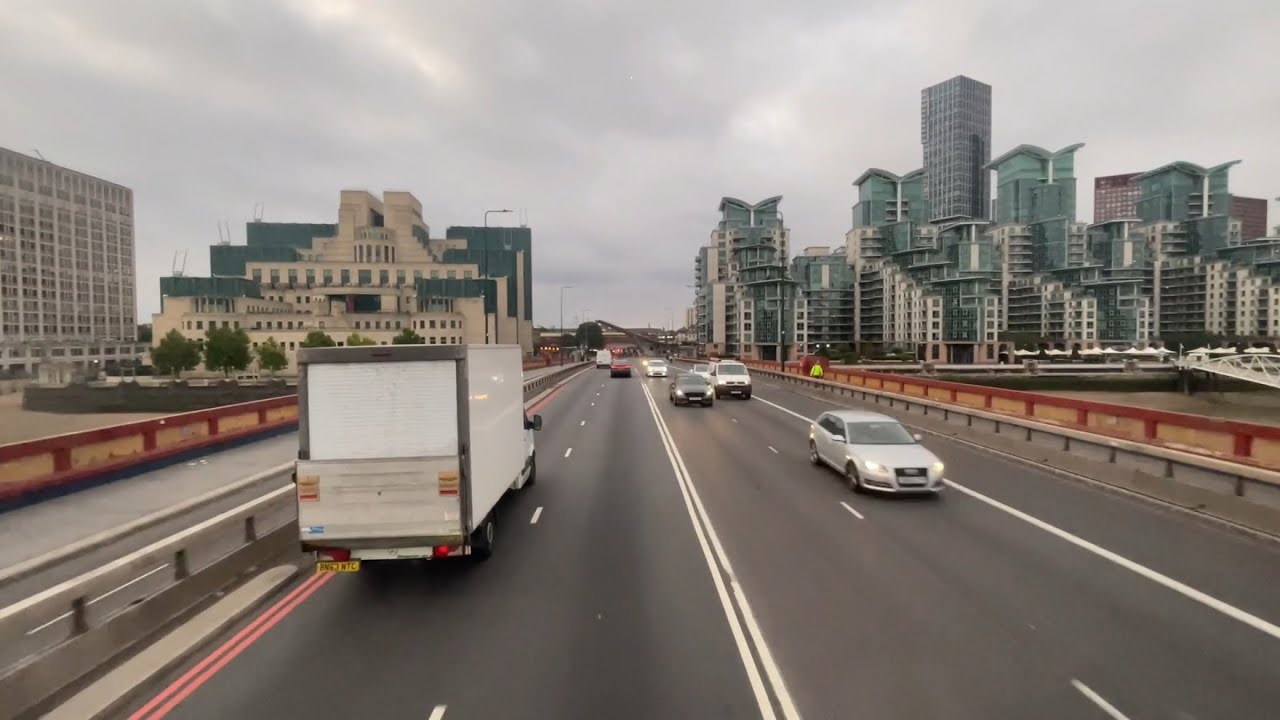 FULL ROUTE VISUAL | London Bus Route 36: Queen’s Park - New Cross Gate | YK18 KTK (EH260)