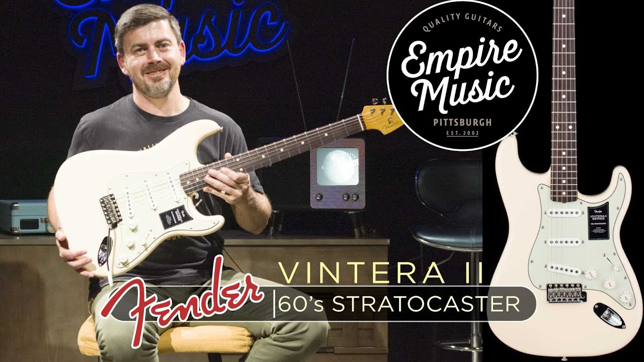 ПЕРВЫЙ ВЗГЛЯД - Fender Vintera II 60's Stratocaster - EMPIRE MUSIC