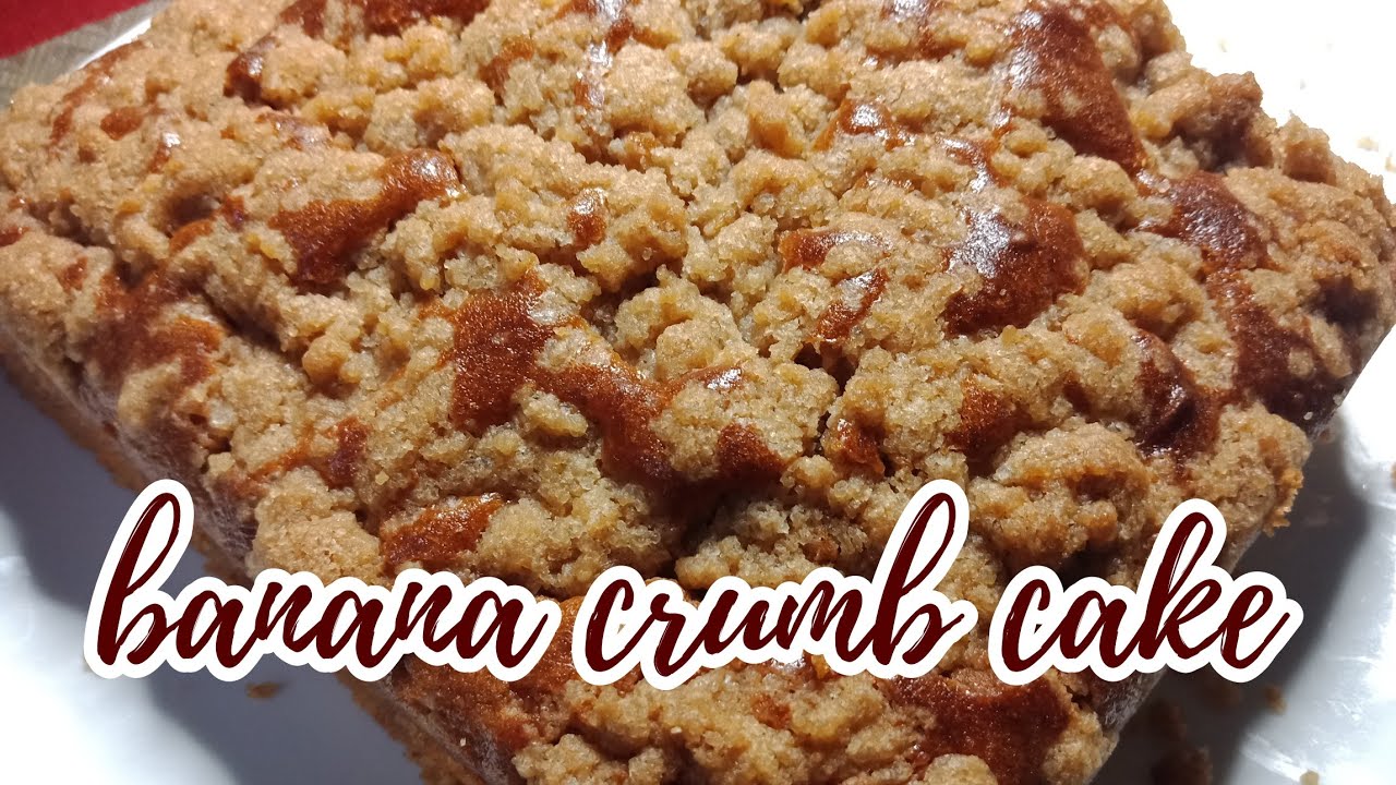 Banana Crumb Cake | Banana bread [ how to ]