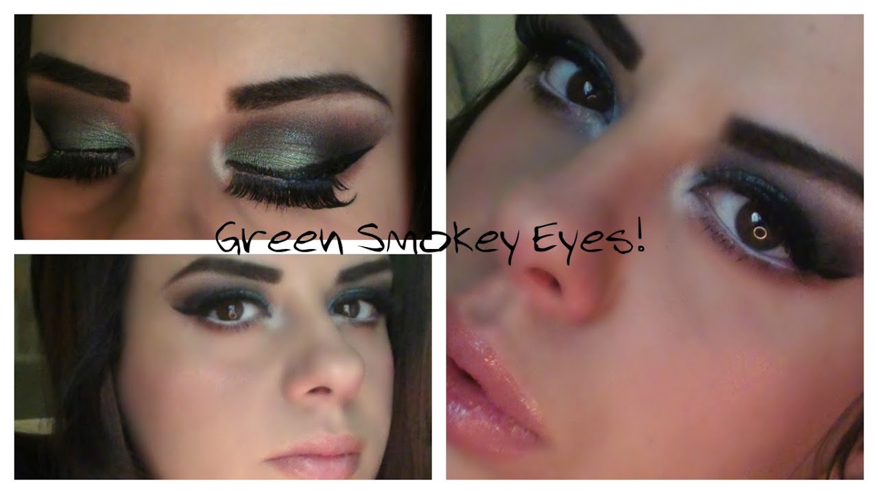 ❤Trucco SMOKEY EYES Verde ❤ - Enthalia Makeup