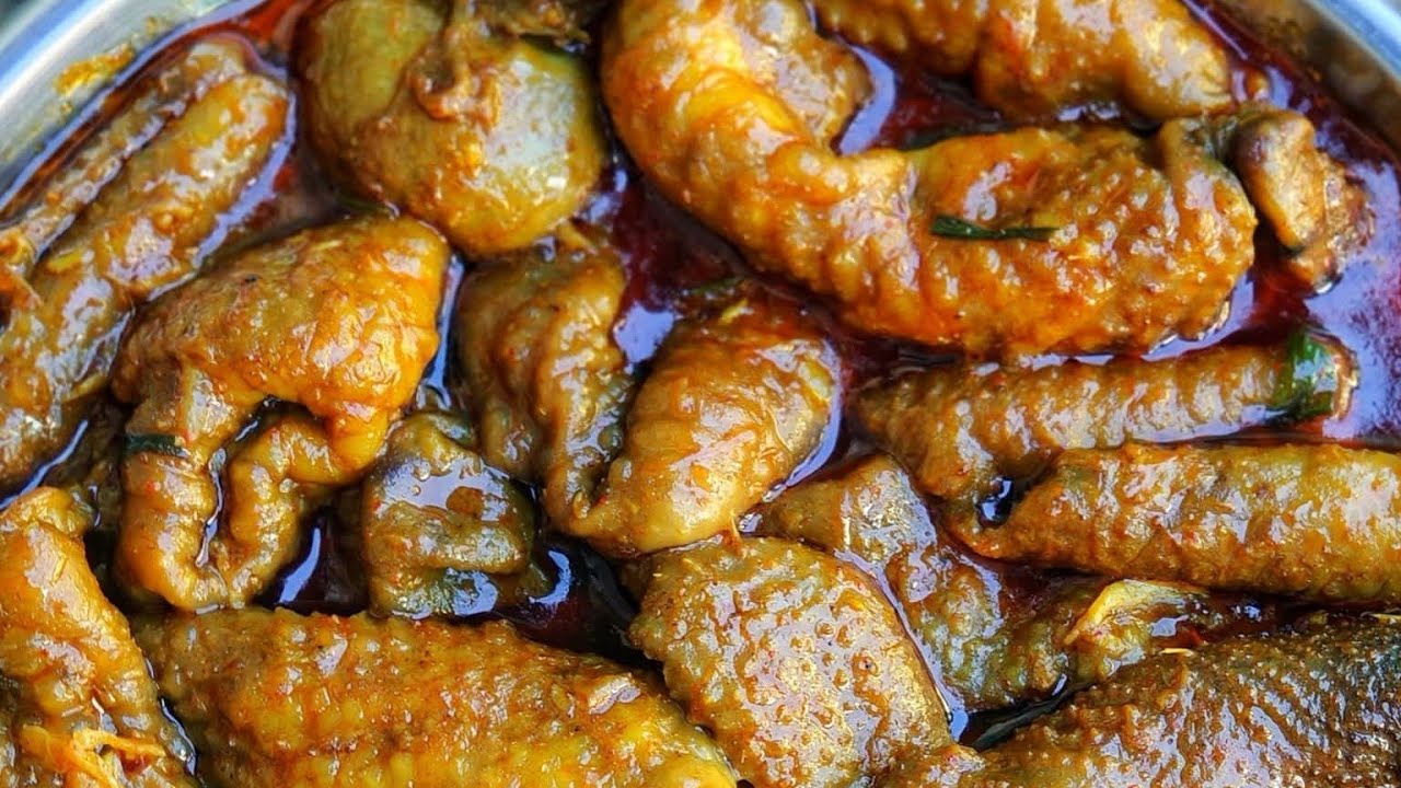 🤤🤤 मुर्गी की चमड़ी (खाल) और मुर्गी की मुंडी कि रेसिपी 🤤🤤