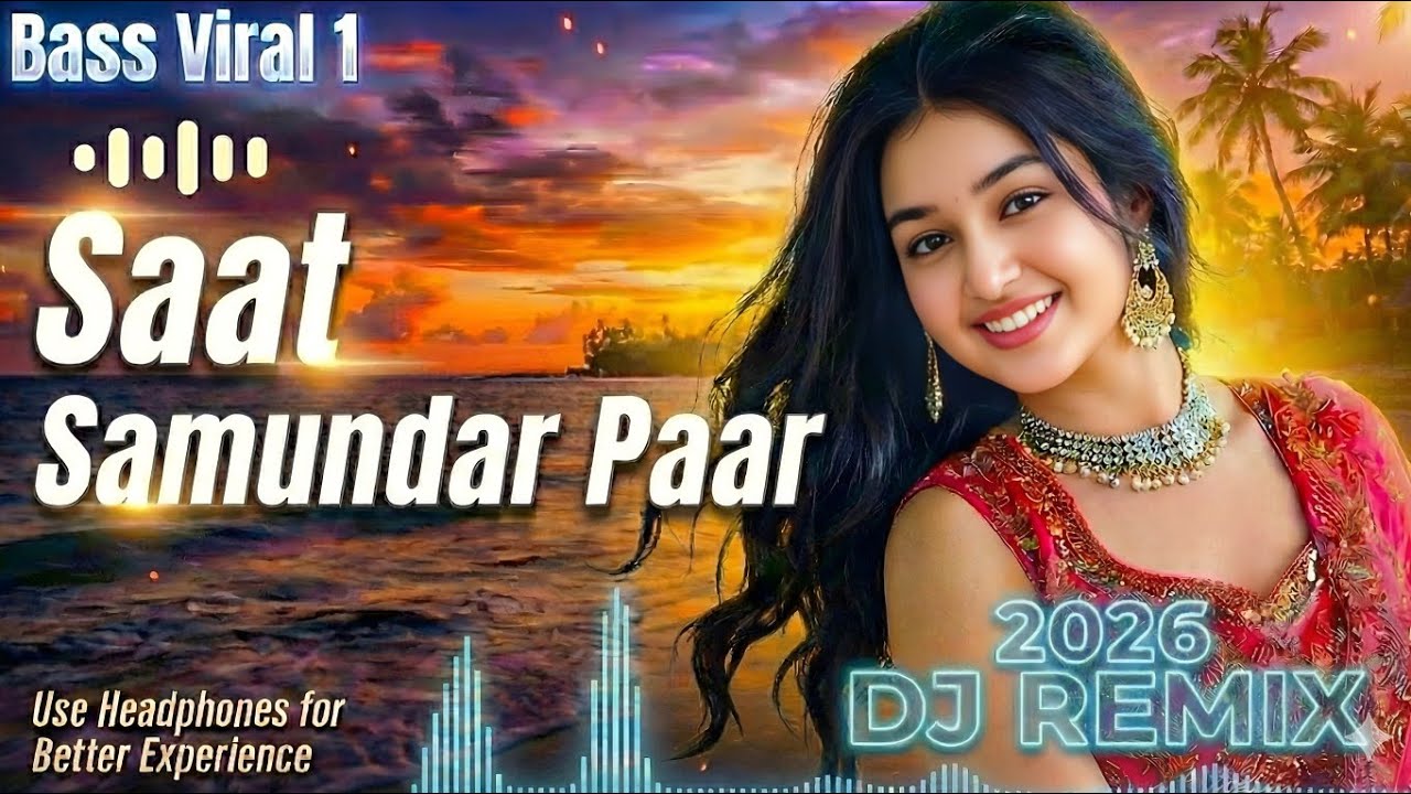 Saat Samundar Paar (DJ Remix) | Techno Bass Boosted Hindi Party Song