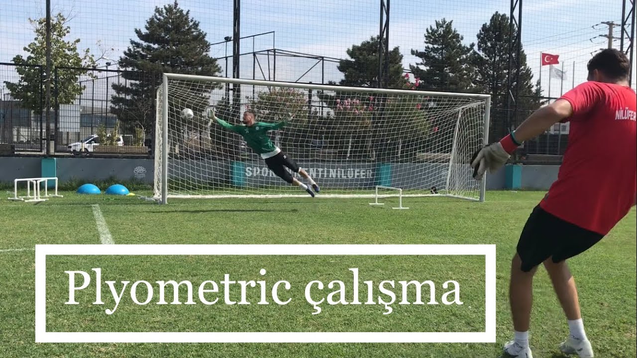 Nilüfer Belediyespor kaleci sıçrama çalışması ( goalkeeper plyometric training )