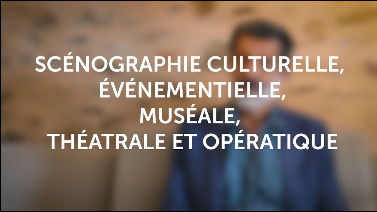 Scénographie Culturelle, événementielle, muséale, théâtrale et opératique