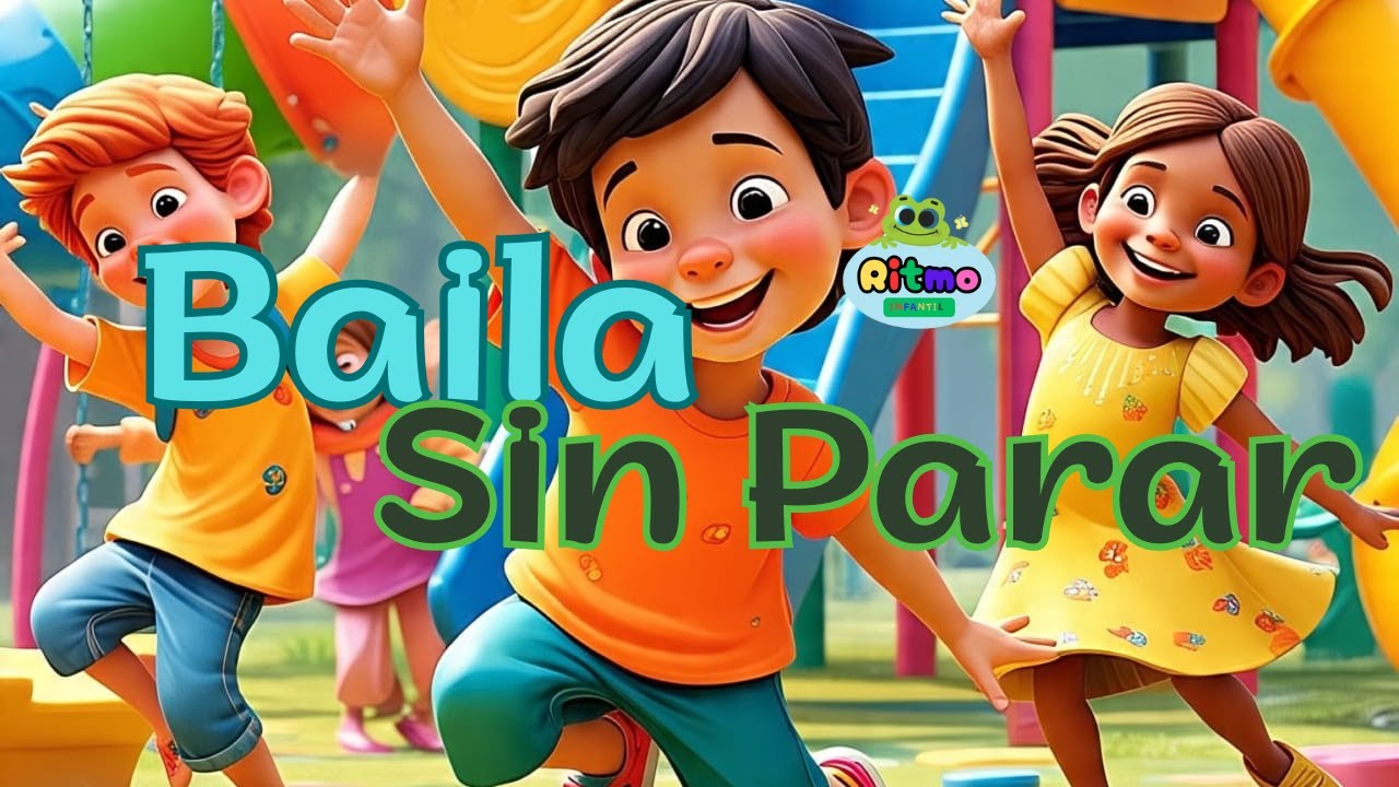 Ritmo Infantil - Baila Sin Parar (Music Lyrics Video) (Official)