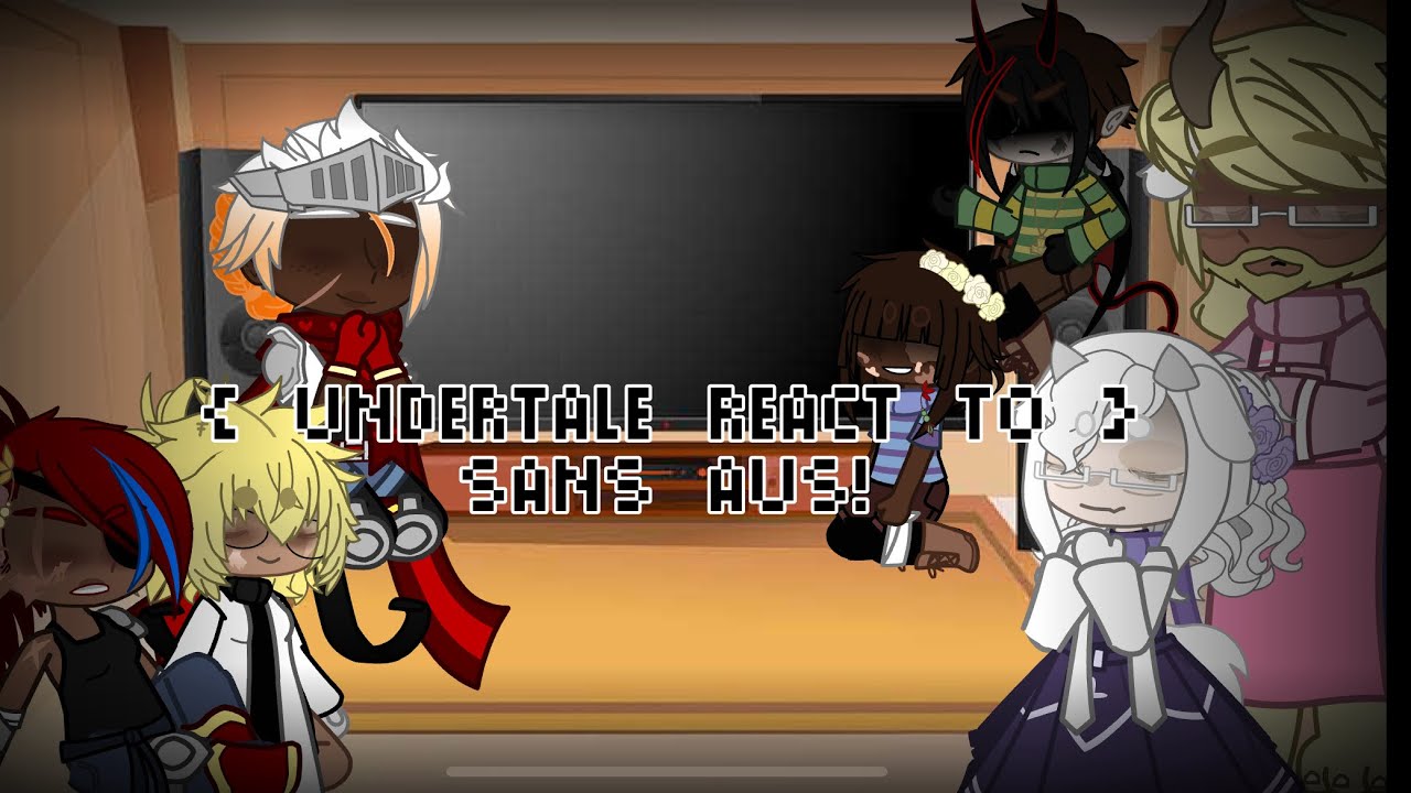 || Undertale reacts to Sans aus! || Haiki!🪷 || Read Desc ||