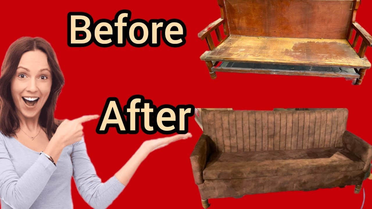 10year old model sofa repairing new design2025 |Wooden Fresh new look old sofa makeover idea at home