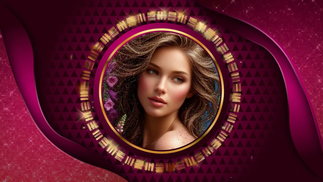 Стиль красное с золотом