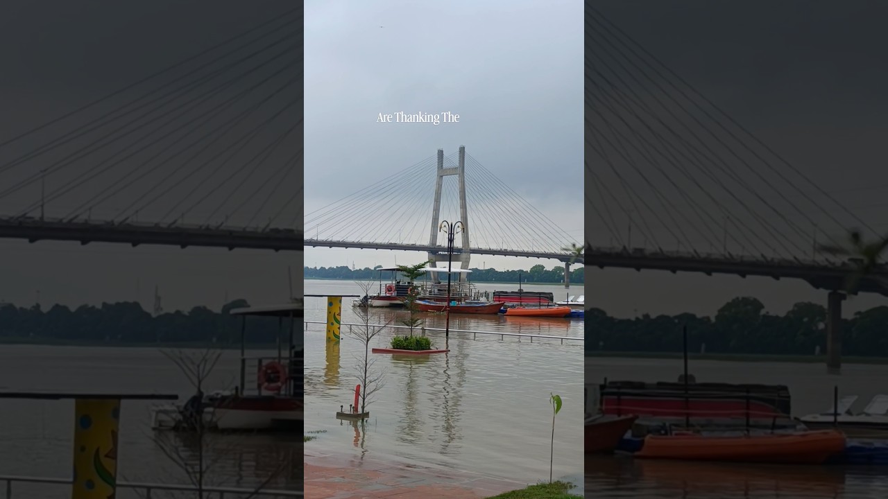 Prayagraj Sangam Flood ⛈️ Sangam Water Level Today ⛈️ Prayagraj Sangam Badh 🥺Today #prayagraj #flood
