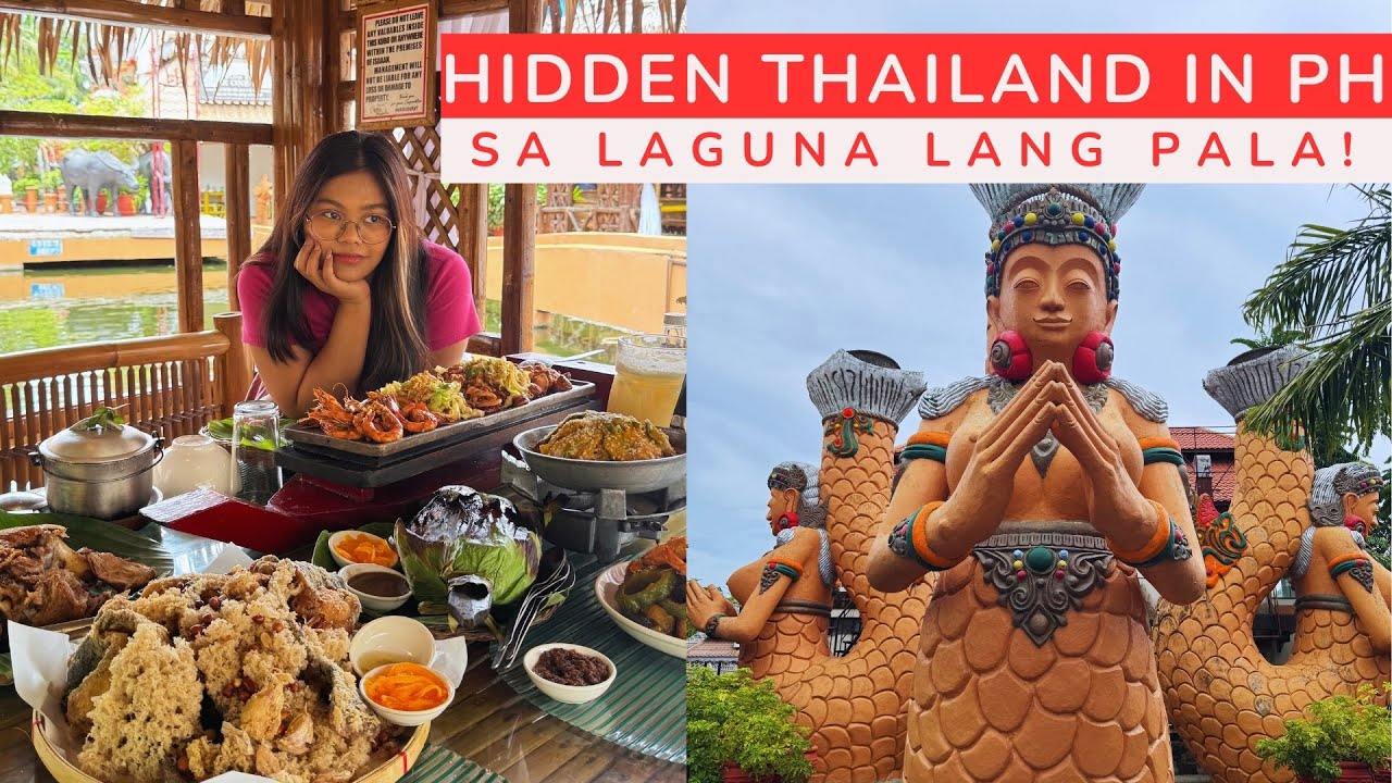 Thailand Experience sa Laguna Floating Restaurant! Highly Recommended