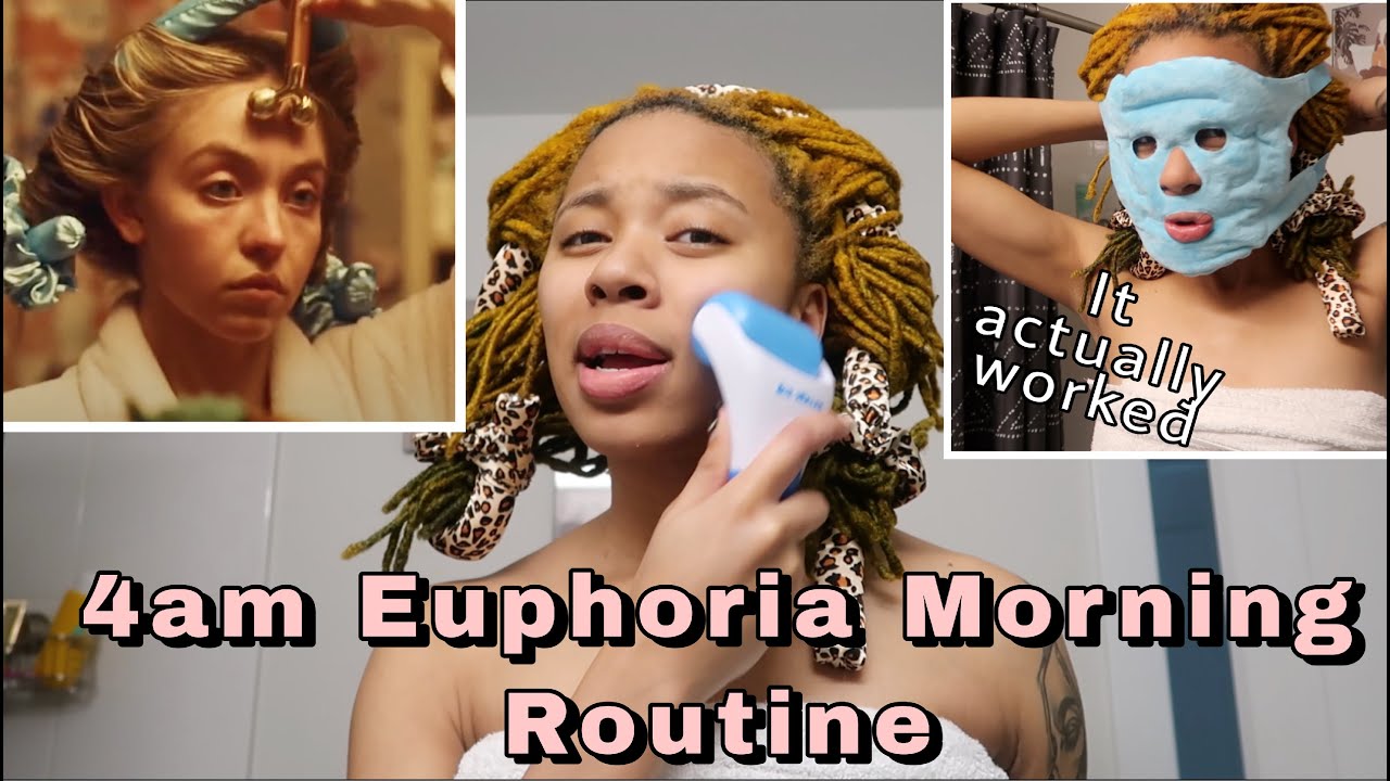 RECREATING EUPHORIA CASSIE'S 4AM MORNING ROUTINE!