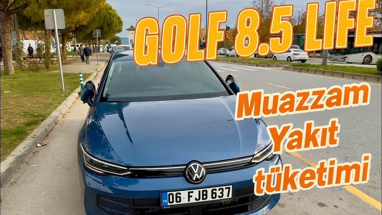 GOLF 8.5 LİFE 1.5 ETSİ, MÜKEMMEL YAKIT TÜKETİMİ, ALTERNATÖR SORUNU VAR MI? MUĞLA-İZMİR UZUN YOL VLOG